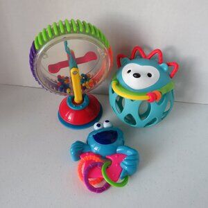 Sesame Street Cookie Monster Skip Hop E&M Roll-Around Hedgehog Spark Create